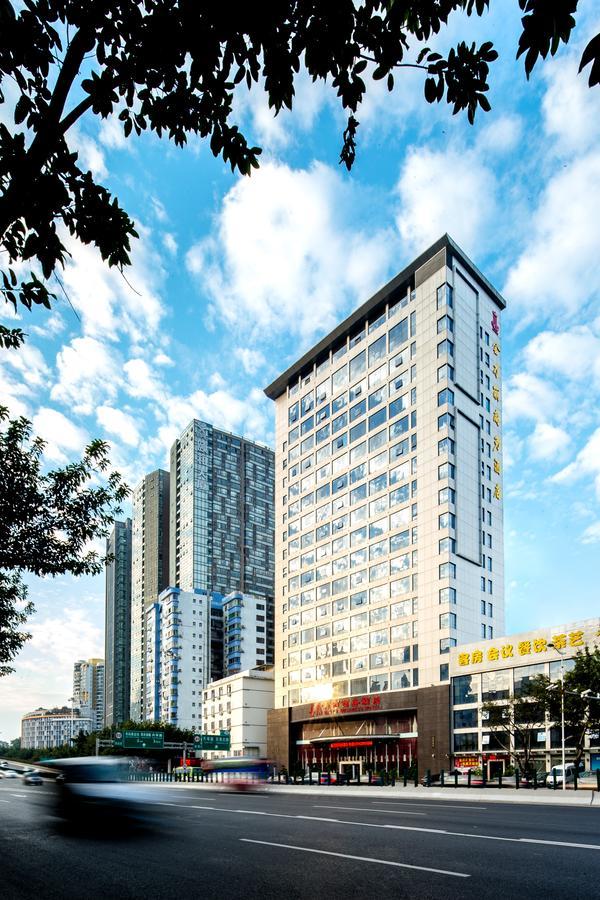 Guangzhou Jin Wan Li Business Hotel Bagian luar foto