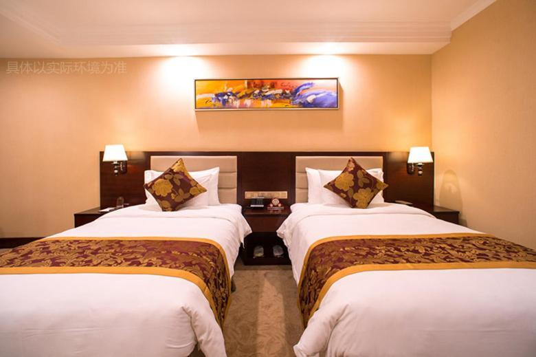 Guangzhou Jin Wan Li Business Hotel Bagian luar foto