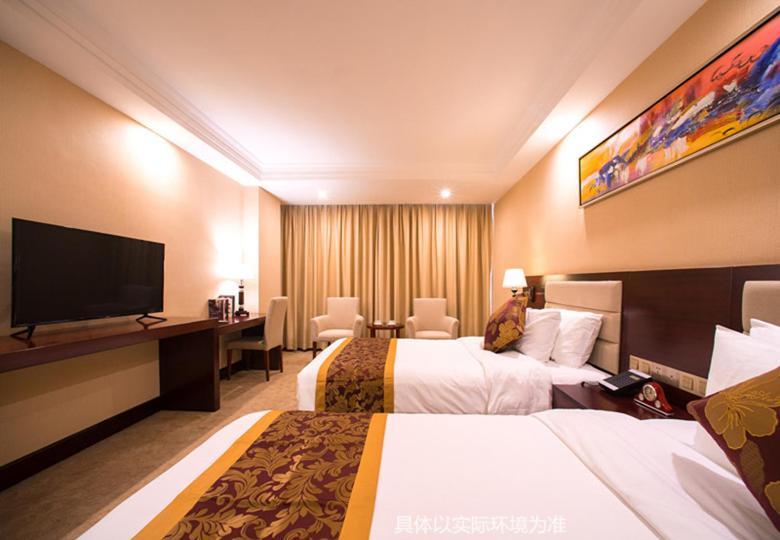 Guangzhou Jin Wan Li Business Hotel Bagian luar foto