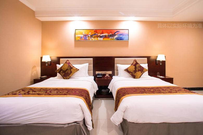 Guangzhou Jin Wan Li Business Hotel Bagian luar foto