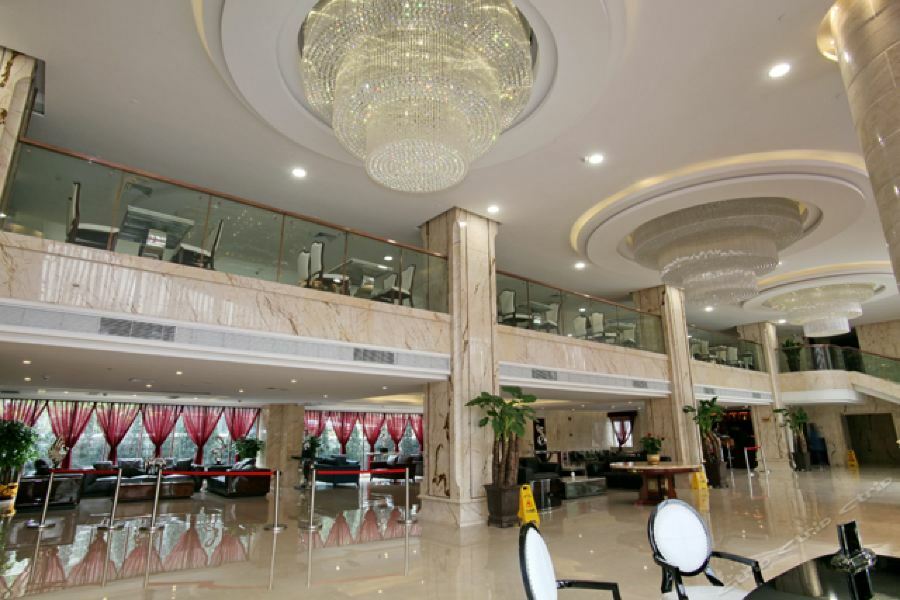 Guangzhou Jin Wan Li Business Hotel Bagian luar foto