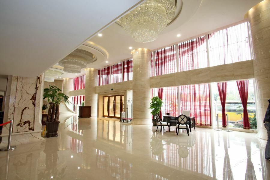 Guangzhou Jin Wan Li Business Hotel Bagian luar foto