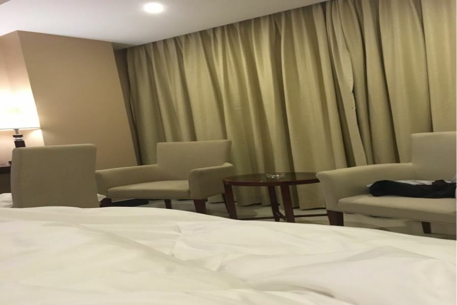 Guangzhou Jin Wan Li Business Hotel Bagian luar foto